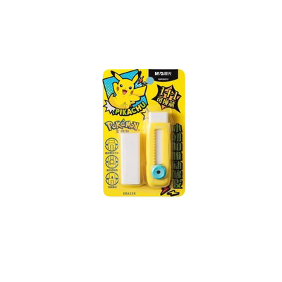 晨光推动橡皮擦宝可梦皮卡丘限定