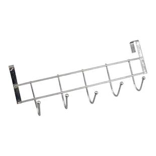 厨房橱柜门专用五连挂架内挂钩厨柜用架置物吊柜下挂毛巾挂挂衣钩