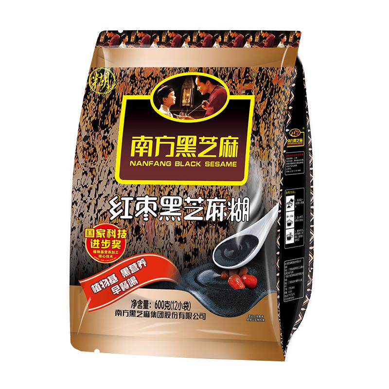 南方红枣味黑芝麻糊600g冲饮早餐