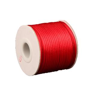 红色编绳子手链编织手绳挂绳戒指线细72号71玉线手工diy材料3股线