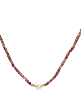 单颗珠珠彩色水晶串珠时尚配饰