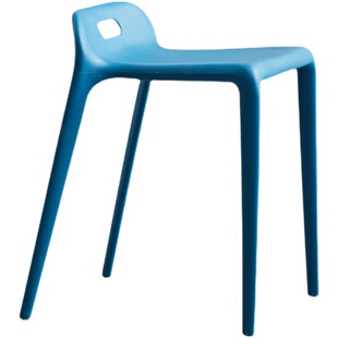 塑料凳子家用加厚餐厅吃饭成人高凳时尚餐桌凳创意椅子餐椅等位凳