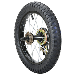 儿童自行车钢圈/铝圈12/14/16/18/20寸车轮前轮后轮轮组轮胎配件