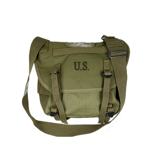 越美式复古 M1961挎包帆布织带 男士户外挎包复刻