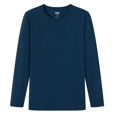 棉保暖内衣宜而爽保暖男低圆领