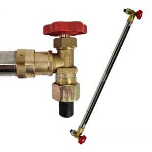 船用液位计 ULG自闭式玻璃管液位计 铜阀门 污水污油柜标尺可定制