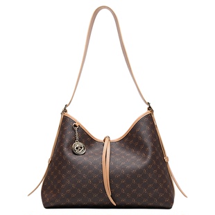 梦特娇女包2025新款秋季女包大容量托特单肩大包高级感通勤Hobo包