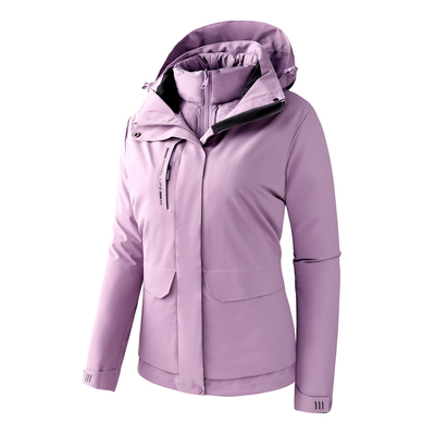 羽绒内胆冲锋衣可拆卸两件套