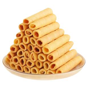 老式空心蛋卷饼干袋装传统手工蛋酥卷儿童休闲小包装代早餐零食品