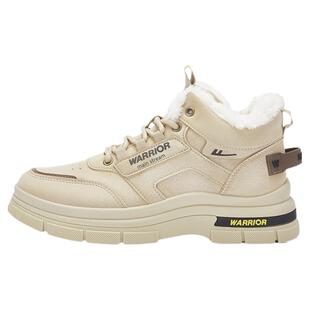 回力官方旗舰店东北雪地靴男款加绒马丁靴保暖鞋子男士棉鞋男冬季