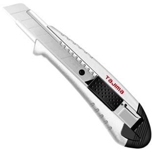 日本TAJIMA田岛AC-500自锁铝合金美工刀18 25mm墙纸刀片重型SK120