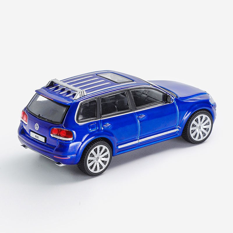 SHADOW1:64大众途仿真摆件合金锐R50收藏汽车模型