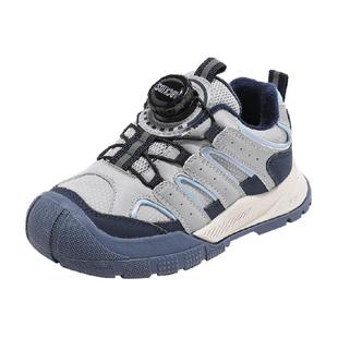 Abckids童鞋2025冬季新款加绒保暖女童运动鞋男童防寒防滑二棉鞋