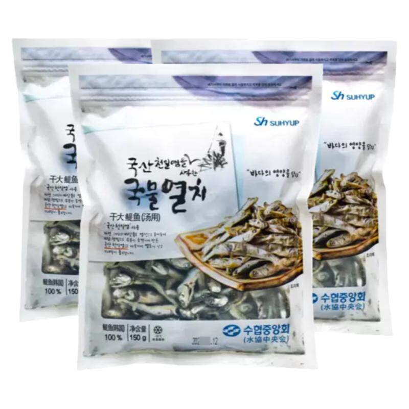 韩国进口炒用煲汤小银鱼干海燕鱼150g宝宝新鲜特产干货食材小银鱼