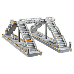 【高铁火车专用配件】复兴号动车模型高铁玩具火车轨道站台天桥