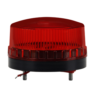 LED小型频闪警示闪光灯报警闪烁灯220V24V12V声光报警器LTE-5061J
