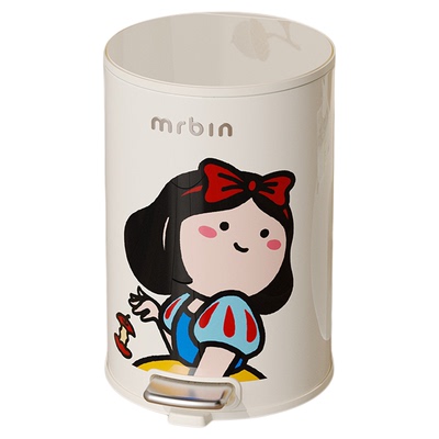 麦桶桶艺术款名画联名家用垃圾桶