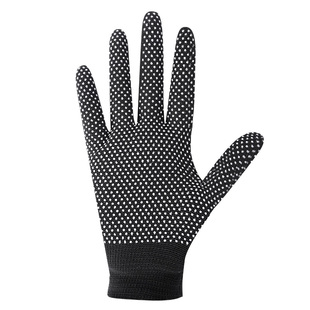 尼龙点胶点珠橡胶半指断指露指防滑耐磨开车透气工作干活劳保手套