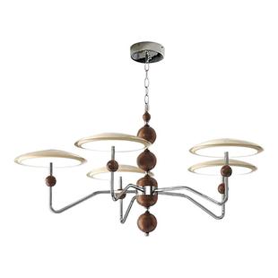 中古风吊灯飞碟星轨法式客厅餐厅灯高端大气现代简约轻奢中古吊灯