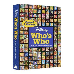 英文原版 Disney Who's Who 迪士尼皮克斯动画人物百科大全 名人录 新版彩色插图收藏版 Who s Who 冰雪奇缘Frozen