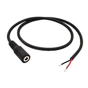 DC4017电源插头焊接4.0*1.7mm公母头连接线5V9V12V直流接头长50cm