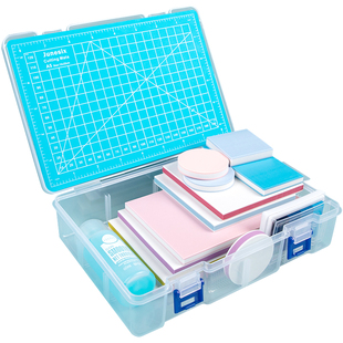 橡皮章雕刻套装材料包手工diy雕刻刀新手入门橡皮砖板素材印泥章转印水硫酸纸可揭可撕夹心初中美术版画篆刻