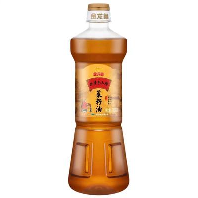 金龙鱼外婆乡小榨菜籽油700ML小瓶压榨食用油非转基因家用植物油