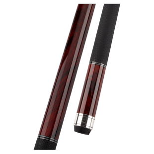 U环球KS0102致享素面台球杆1/2分体大头杆美式九球杆黑8桌球杆