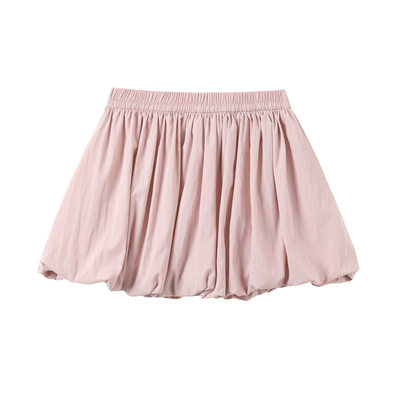 花苞短裤女夏季高腰a字蓬蓬裙