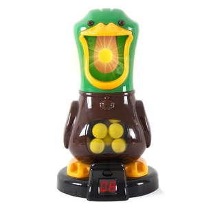 打我鸭呀儿童亲子互动网红玩具男孩枪空气动力软弹3可发射击类6岁