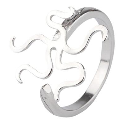 diy纯银白金色蜜蜡琥珀貔貅戒托