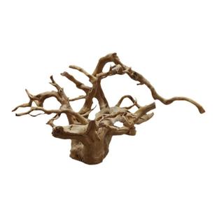 杜鹃根沉木 莫斯树流木雨林爬宠箱摆件草缸造景 鱼缸装饰一木成景