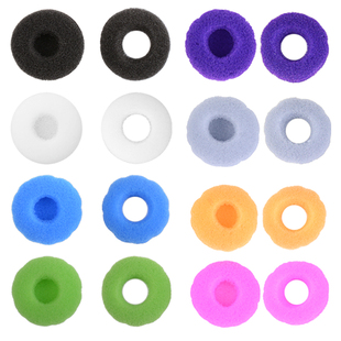 NICEHCK原道耳机海绵套增强低音实心空心加厚保护套平头塞适用