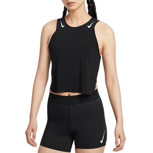 耐克/NIKE AeroSwift 女子速干短款运动跑步背心FN2714-010