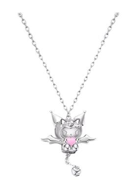 潮色绘x三丽鸥项链饰品纯银轻奢小众精致生日礼物女友凯蒂猫吊坠