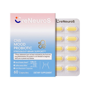 CreNeuroS科纽斯CNS情绪益生菌 脑肠轴藏红花益生菌成人肠胃护理