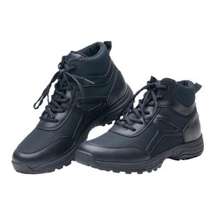 江苏玉人秋冬中帮训练鞋复合底轻盈加绒保暖作训鞋户外工装鞋