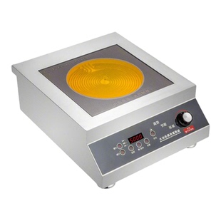 大功率不挑锅具平面家用3500W电陶炉商用凹面5000W饭店食堂猛火灶