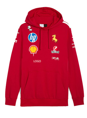 F1法拉利车队同款连帽赛车服卫衣