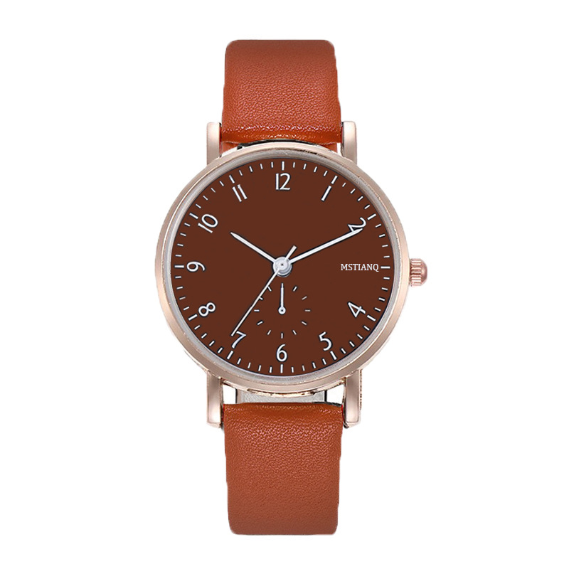 手表女款考试用简约气质初高中ins复古显白森系百搭石英学生女表