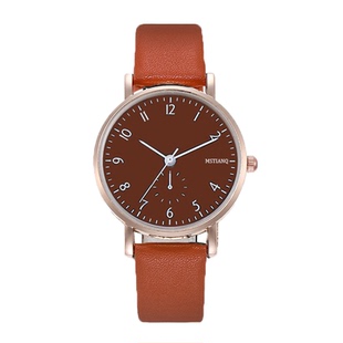 手表女款考试用简约气质初高中ins复古显白森系百搭石英学生女表