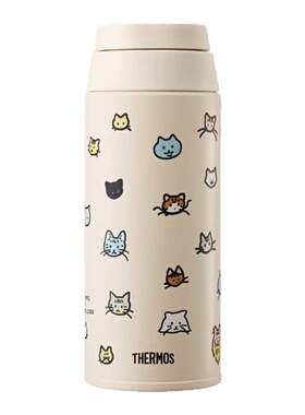 现货‖韩国zeroperzero联名新款猫咪保温杯狗狗不锈钢手提环杯