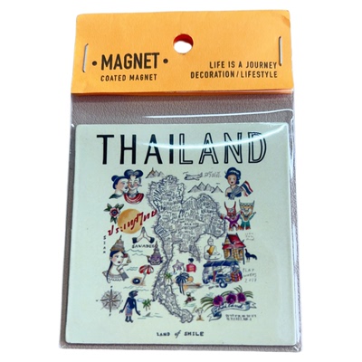 泰国清迈夜市软磁创意冰箱贴