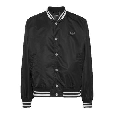 PHILIPP PLEIN 秋冬男士经典徽标休闲夹克时尚外套棒球服