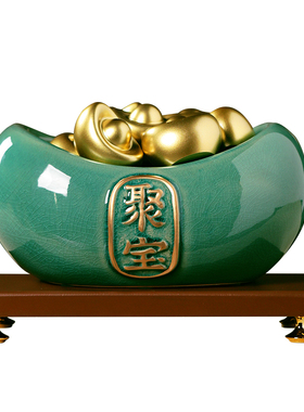 招财进宝！新中式轻奢大气摆件