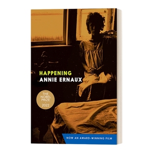 英文原版 Happening 正发生 2022年诺贝尔文学奖得主Annie Ernaux安妮埃尔诺 传记 英文版 进口英语原版书籍