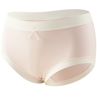 内裤女生纯棉夏季薄款2026新款抗菌全棉少女纯欲风大码中腰三角裤