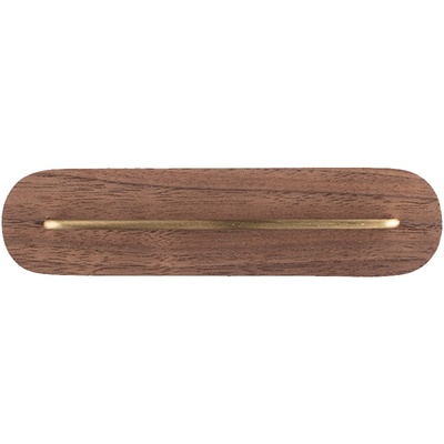 黑胡桃木墙面滤纸收纳架