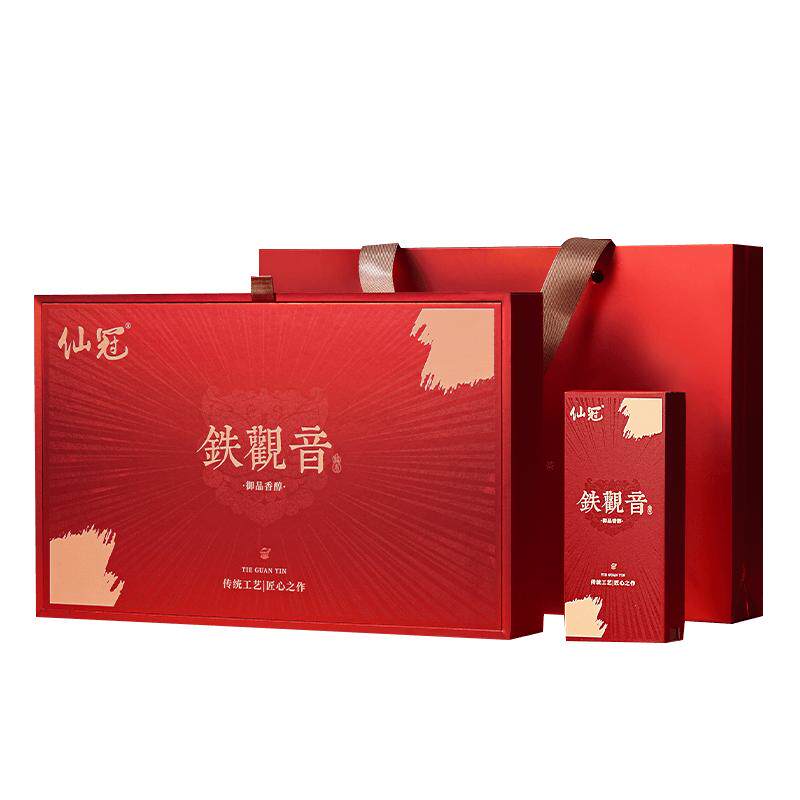 中秋送老师2026新安溪兰花香铁观音清香型特级乌龙茶叶高档礼盒装