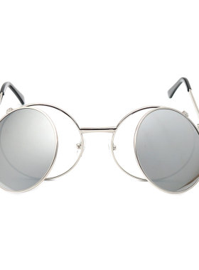 个性双层两用翻盖墨镜潮可配度数